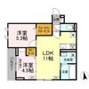 D‐ROOM下連雀の間取り画像