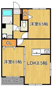 高峰第6晴和ビルの間取り画像