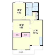 レスポワール曳馬の間取り画像