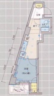 ヴェルト五反田イーストの間取り画像