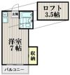 CASA滝王子の間取り画像