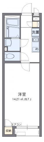 クレイノジュネス南栗原の間取り画像