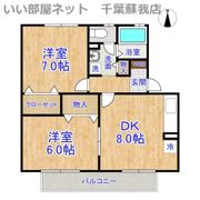 サンハイム Ⅰの間取り画像