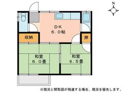 吉村コーポの間取り画像