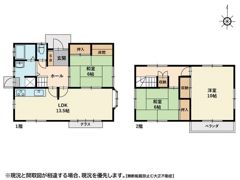 伊島町1丁目9-18一戸建ての間取り画像