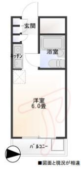 キューブ芦屋の間取り画像