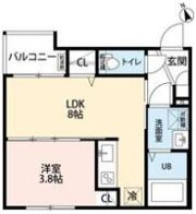 Domani Haraの間取り画像