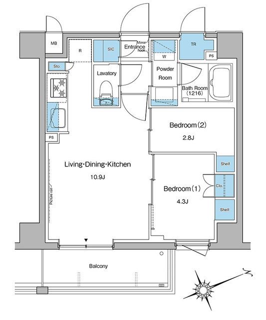 間取図