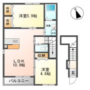 Blue Tree（ブルーツリー）の間取り画像