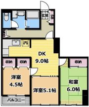 インペリアル志木の間取り画像