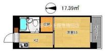 コーポ丸松の間取り画像