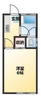 ハウス陽向の間取り画像