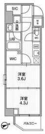 SYFORME浅草Ⅱの間取り画像