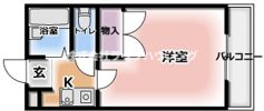 レオパレス三ツ島Ⅱの間取り画像