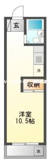 コーポ池田の間取り画像