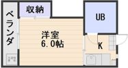 商大前コーポの間取り画像