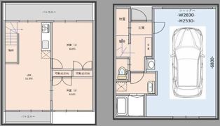 レ・ユノディエールUrawaの間取り画像
