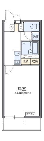 レオネクストパークハイツ Bの間取り画像