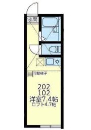 ユナイト南太田ジュネーブの杜の間取り画像