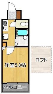 ロイヤルシャトー桃園の間取り画像