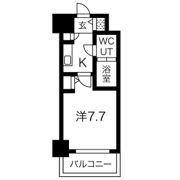 S-RESIDENCE難波EASTの間取り画像