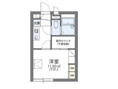 レオパレスグランドゥール横井上の間取り画像