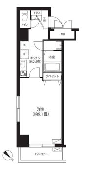 コンセールの間取り画像