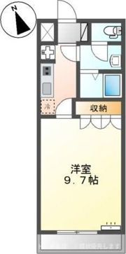 プランドール・カネキB棟の間取り画像