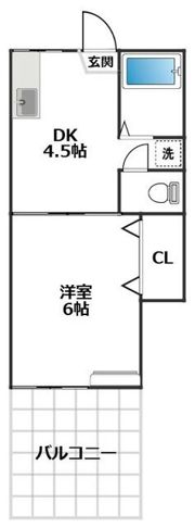 ネスト新代田の間取り画像