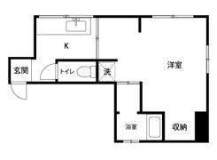 YKヘリテイジ深沢の間取り画像