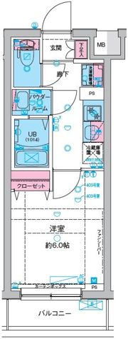 GENOVIA妙典の間取り画像