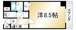 サムティ上堀川の間取り画像