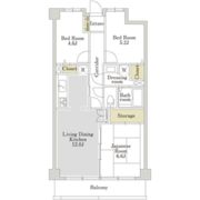 アーバンパーク常盤台公園Bの間取り画像