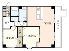 江波ヒカリハイツの間取り画像