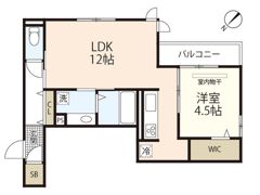 グランテリア庚午南の間取り画像