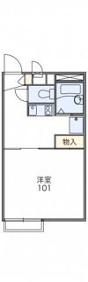 レオパレスブルースカイⅠの間取り画像