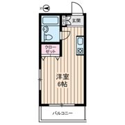 ユーハイツの間取り画像