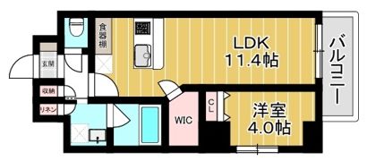 mum蔵前の間取り画像