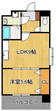 竪町センタービルの間取り画像