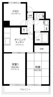 コーディアル久我山の間取り画像