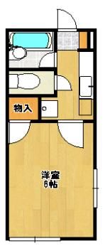 パルハイツの間取り画像