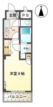 フィオーレ元茶畑Ⅱの間取り画像