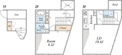 Belleviage Nakameguroの間取り画像