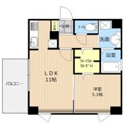 LIBTH白川公園の間取り画像
