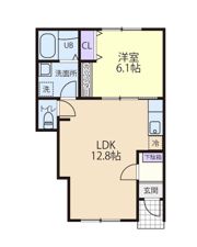 侑信輪Ⅴ（ユウシンワ5）の間取り画像