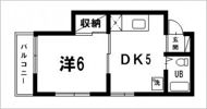 コーポ常徳の間取り画像