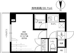 ルーブル上高井戸の間取り画像