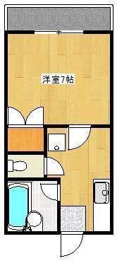 クロノス23下南部の間取り画像
