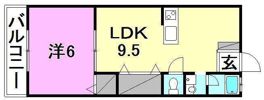 東栄荘の間取り画像