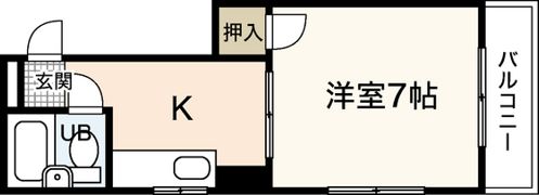 古葉ビルの間取り画像